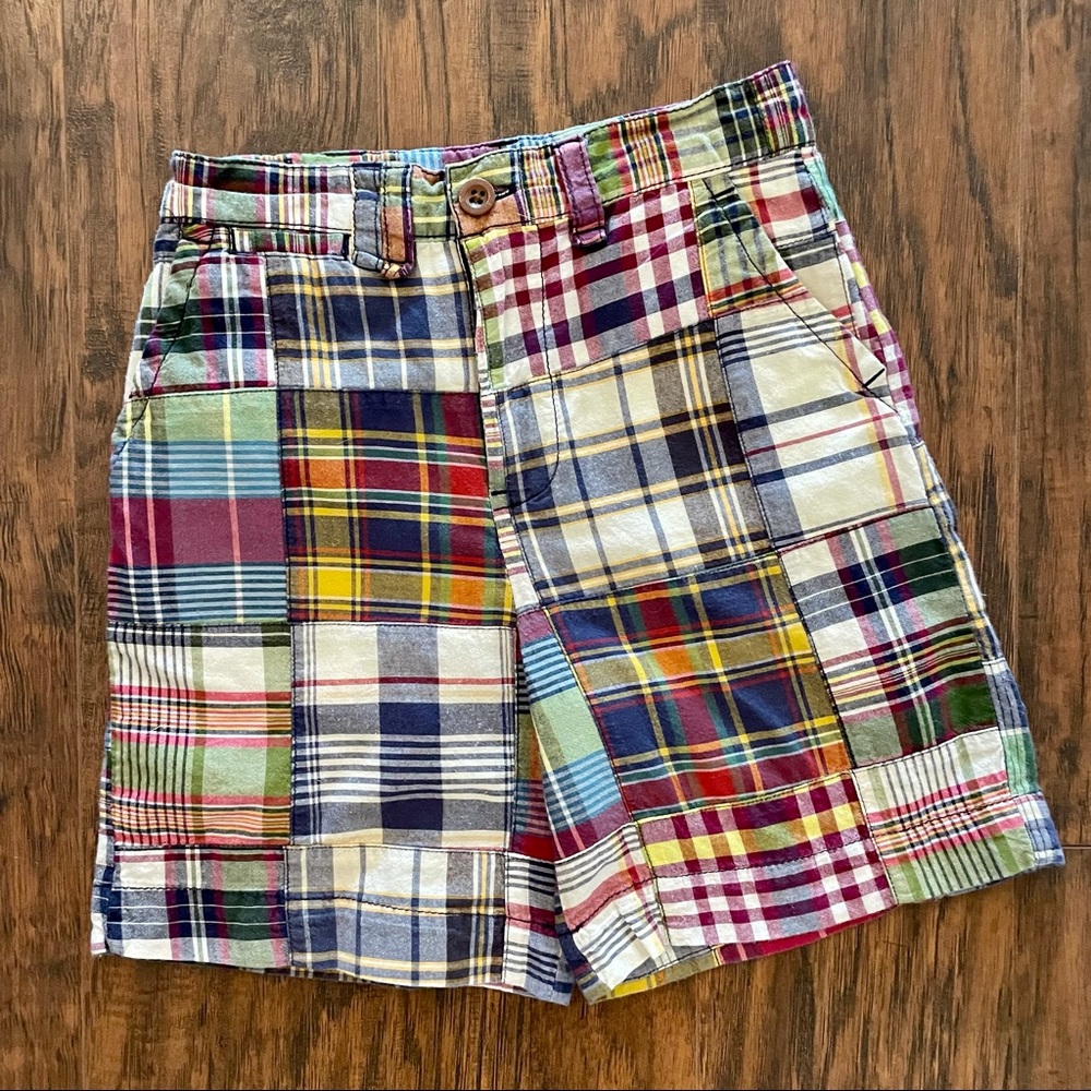 Boys Ralph Lauren Madras Shorts size 6